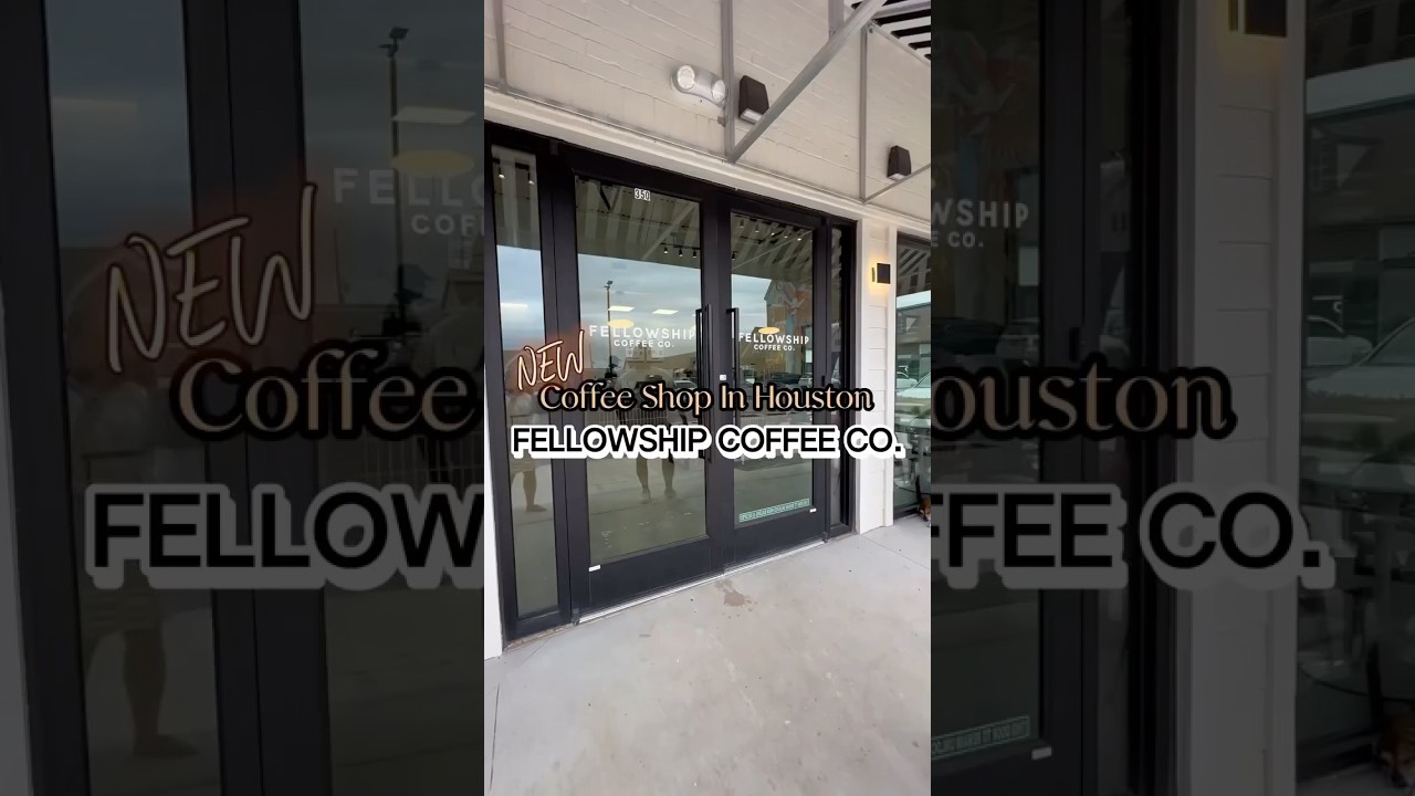 #houstonblogger #foodie #texasblogger #coffeeshop #fellowshipcoffeeco #missouricity #aapiowned