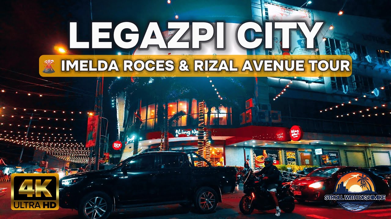 🌆 Legazpi City Walk & Jog | Exploring Imelda Roces & Rizal Avenue 🚦