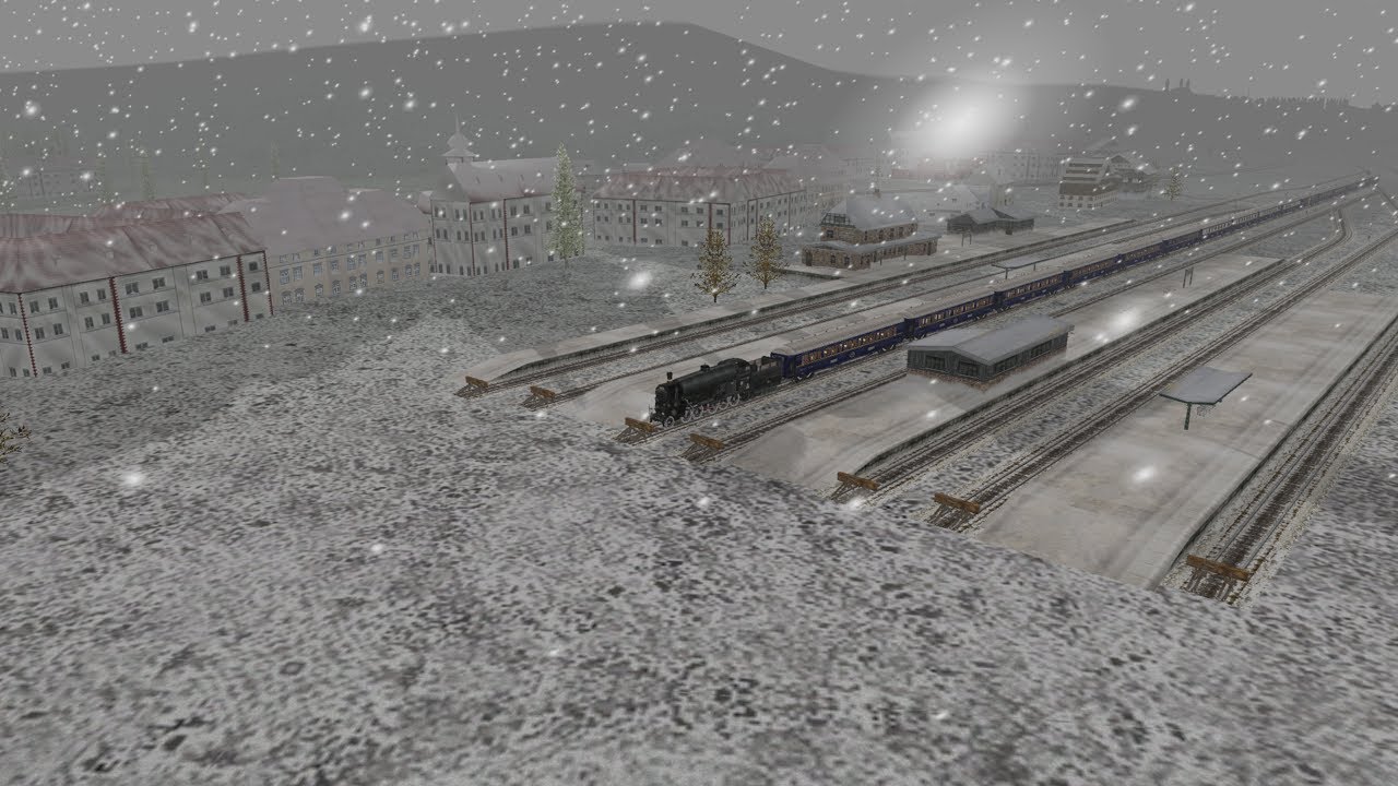 OR (MSTS) Innsbruck - St. Anton activity: St. Anton - Innsbruck in winter (complete MANUAL control)