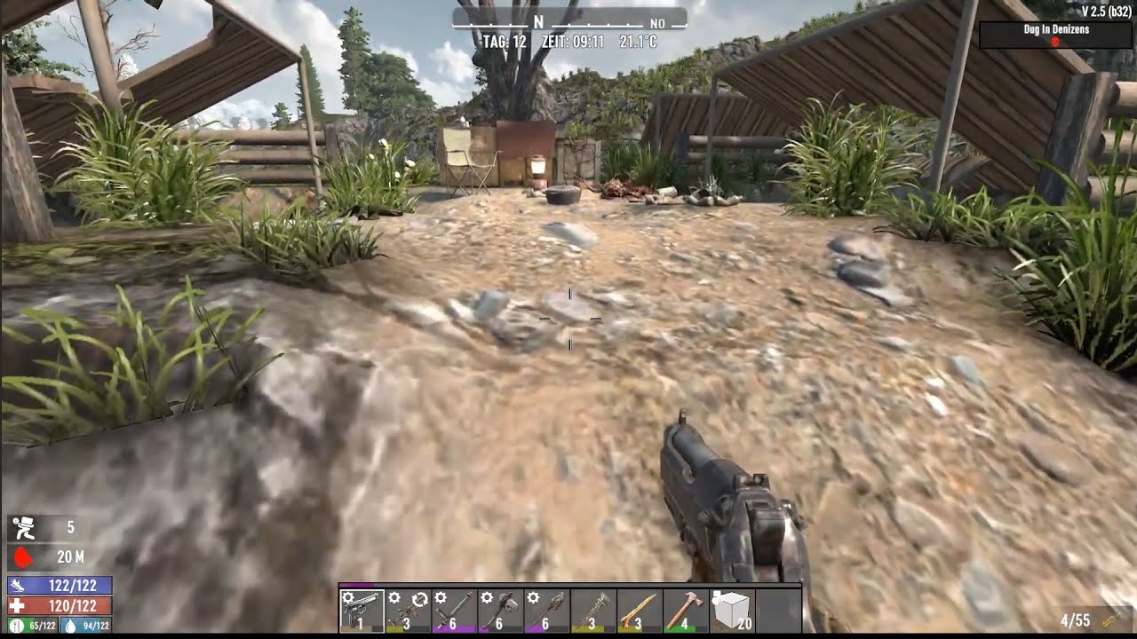 7 Days to Die #26 | Wildes Camping 🏕️ Ressourcen sammeln & Überleben