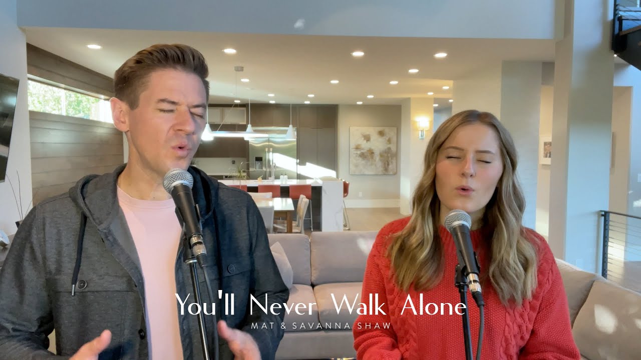 Father and Daughter sing 