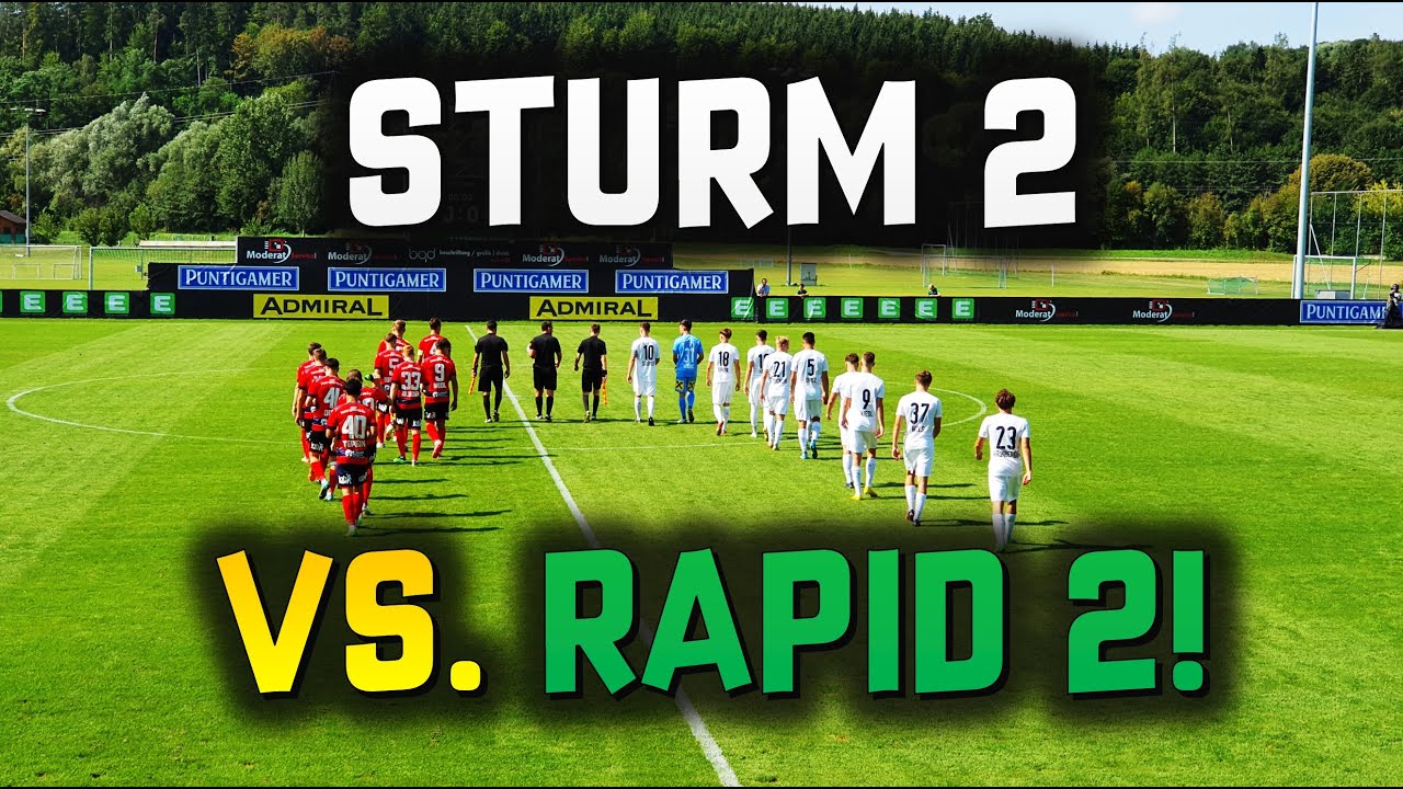 Traditionsduell in LigaZwa! | SK Sturm Graz II – SK Rapid Wien II 1:1 – 07.08.2022, 2. Liga 2022/23