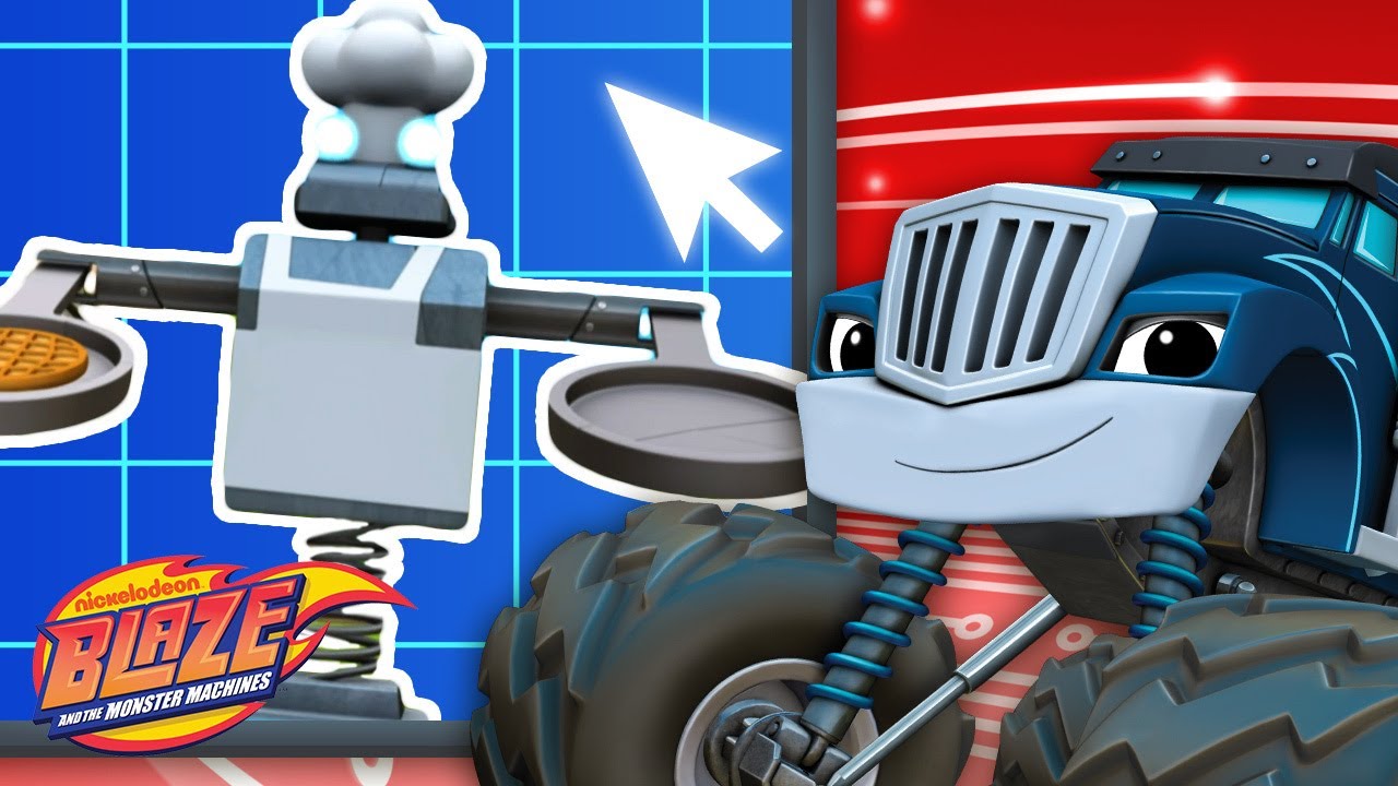 Crusher Builds Robots #13 | Games For Kids | Blaze and the Monster Machines