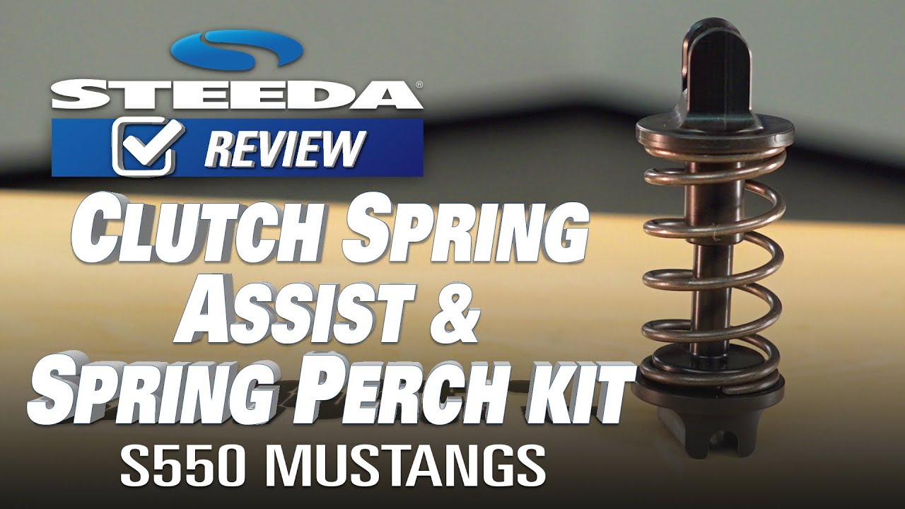 Steeda Mustang Clutch Spring Assist and Spring Perch Kit 555 7027