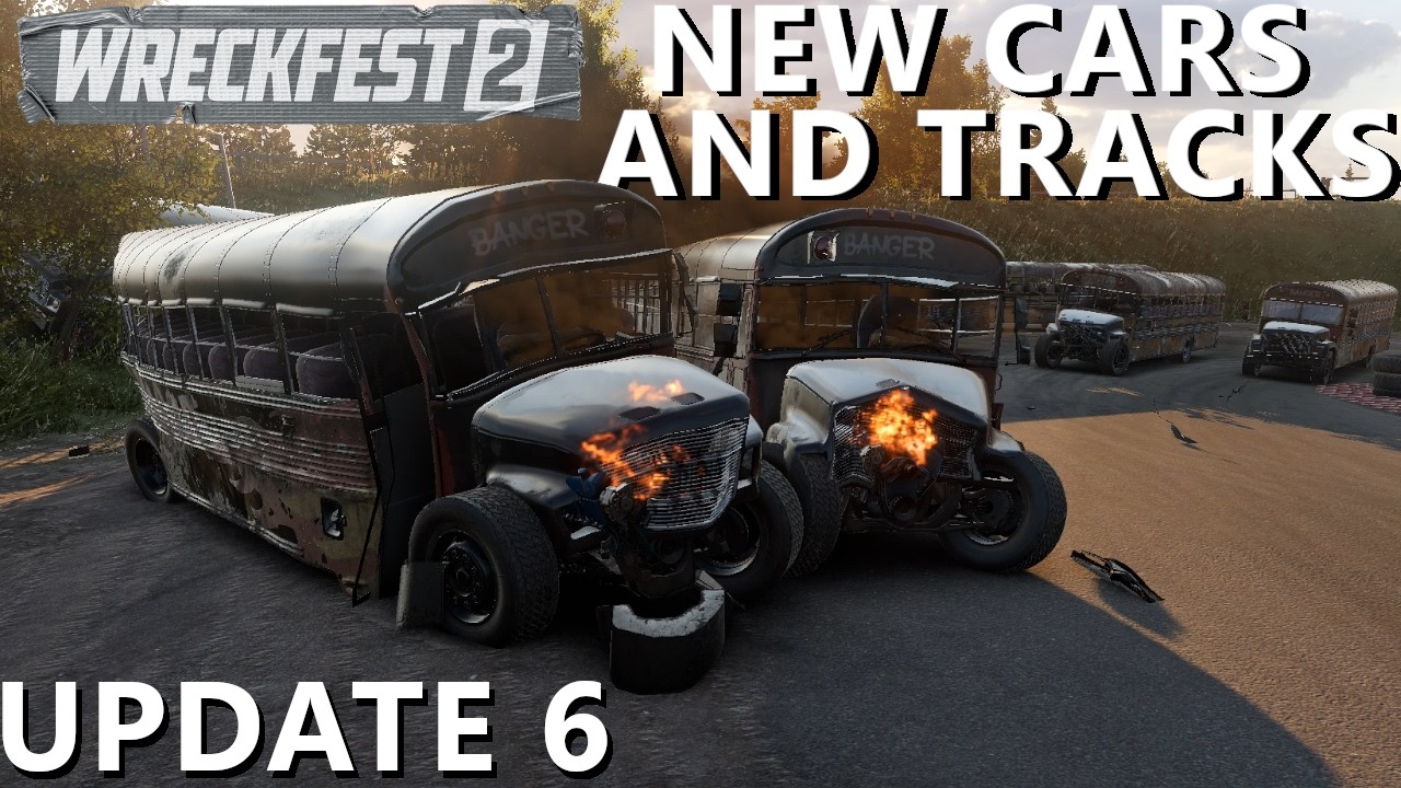 NEW Cars And Tracks - Wreckfest 2 Update 6 Gameplay