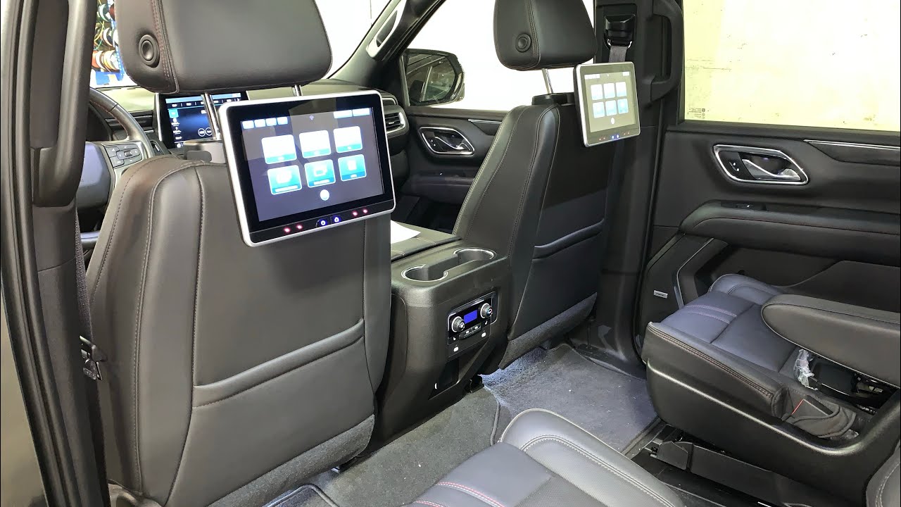 2021 Chevy Suburban Tahoe Yukon headrest removal 2019 2020 2021 2022