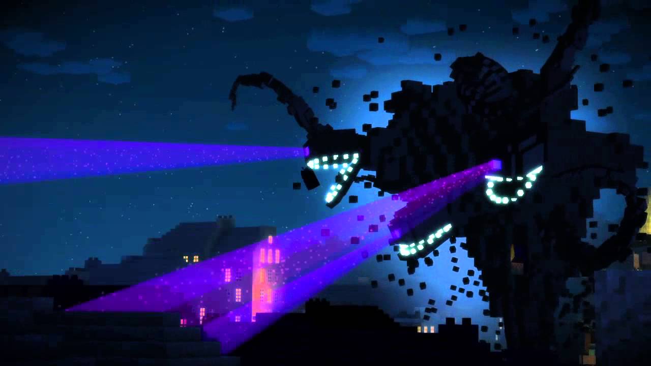 Minecraft Story Mode | Episode 1 - (Escape Wither Storm) [Part 12]