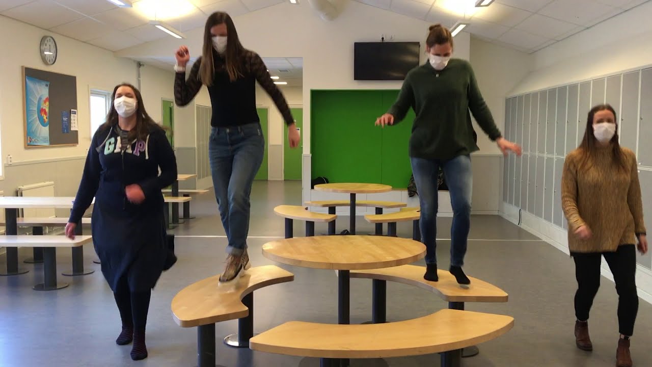 Jerusalema dance challenge swedish school Orust