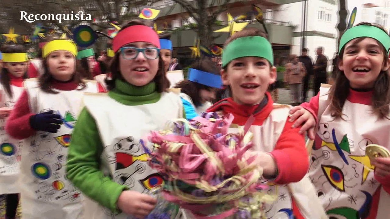 Carnaval das escolas em Castelo Branco
