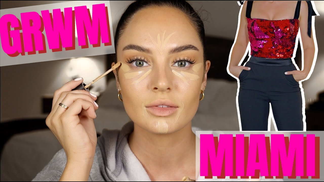 Hotel Room Get Ready with Me! My Makeup & Outfit  \\ Chloe Morello