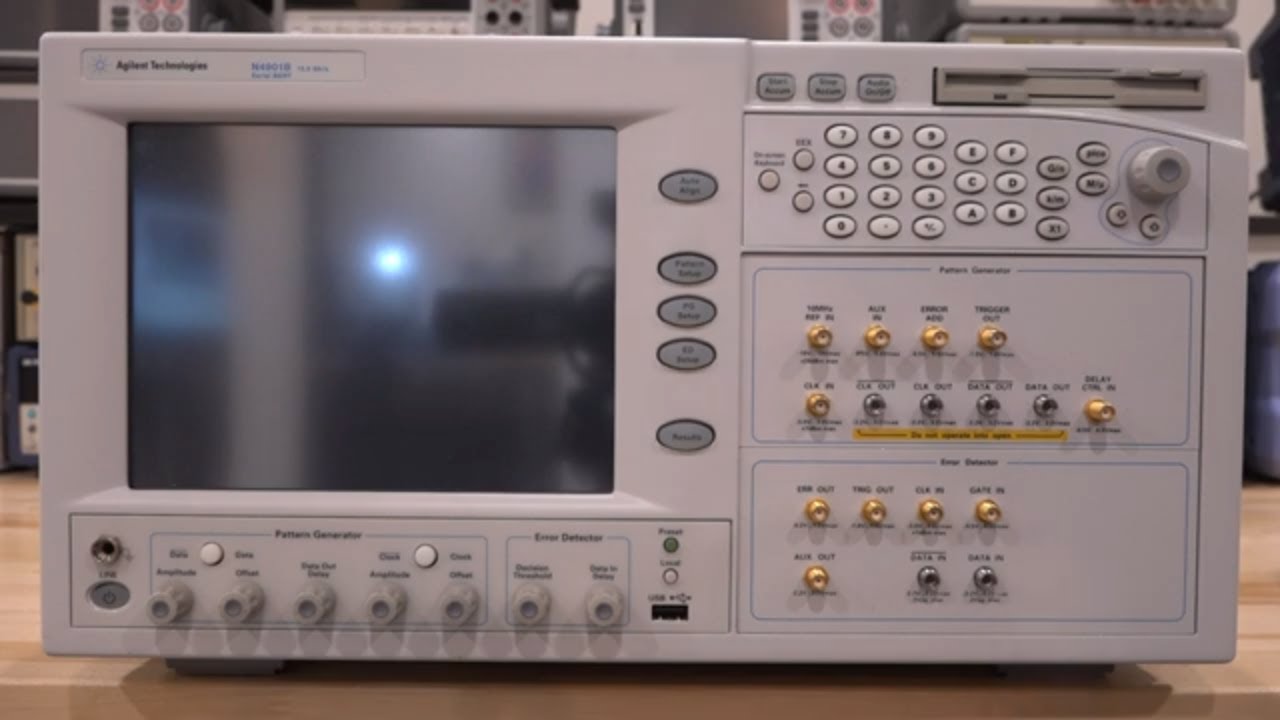 TSP № 150 — Разборка, ремонт и эксперименты с тестером частоты битовых ошибок Agilent N4901B 13,5...