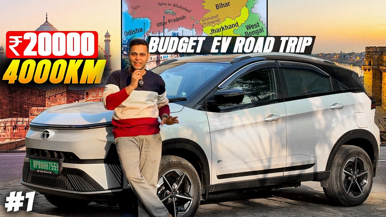 OUT OF COMFORT ZONE | No Backup, No Support | Solo EV Road Trip | 4000 KM Challange