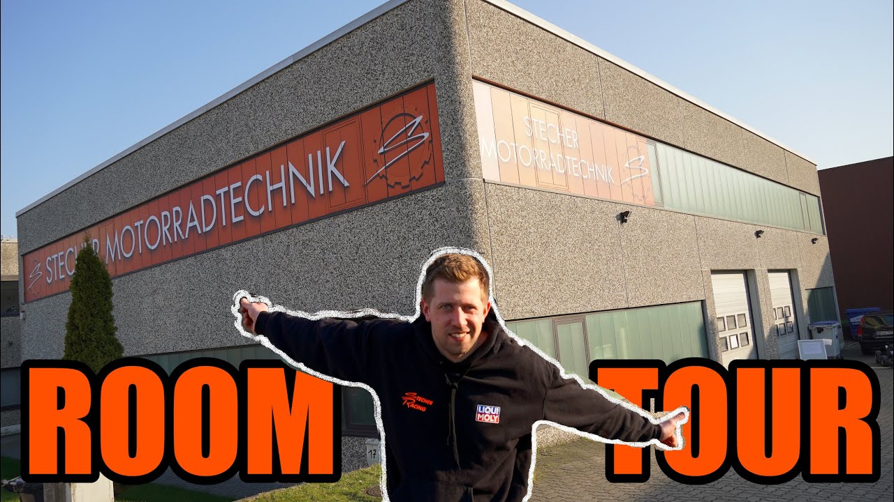 Spontane Roomtour in unserer MOTORRADWERKSTATT