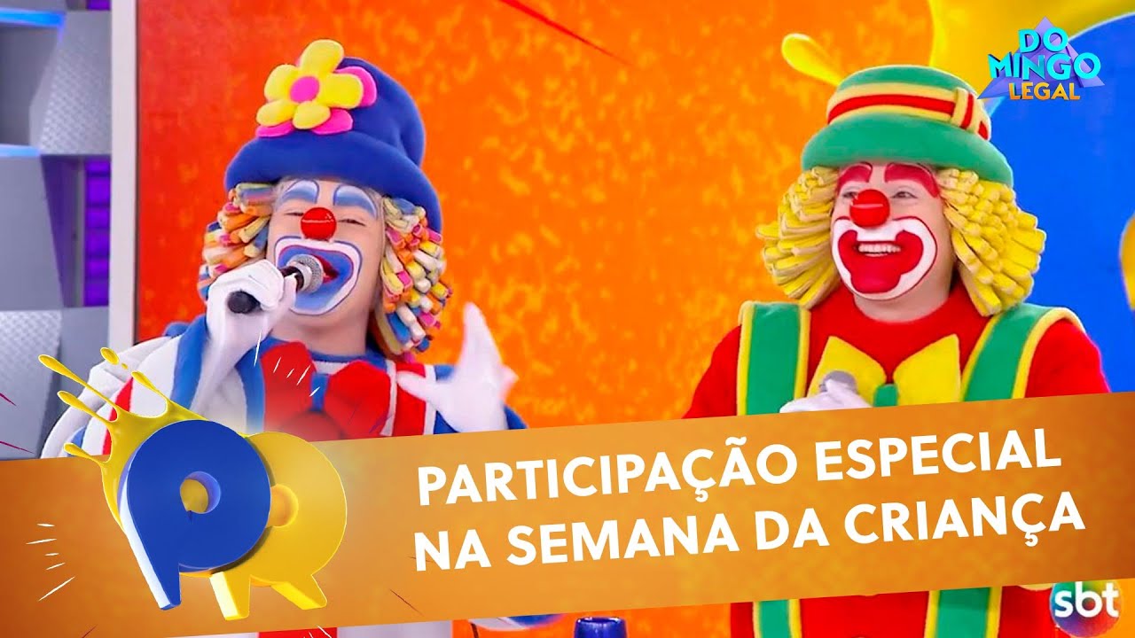 Participação especial de Patati e Patata na Semana da Criança | Domingo Legal (06/10/19)
