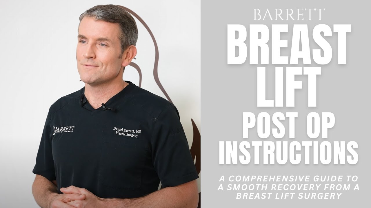 Breast Lift Recovery Guide: Essential Post-Op Instructions