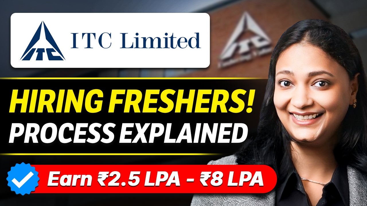 ITC HIRING Process For FRESHERS| Complete Guide For 2026