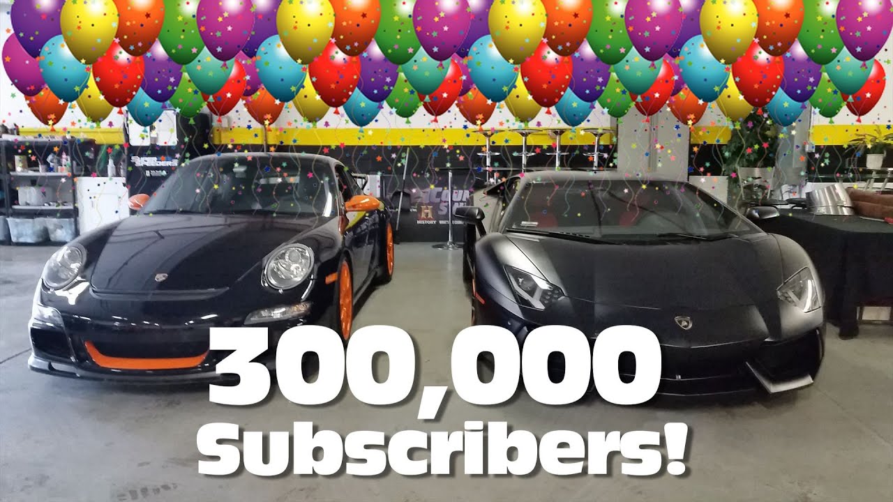 300,000 subscribers! Weeeee!