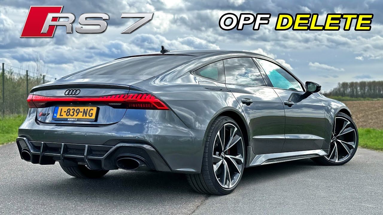 Audi RS7 C8 *OPF DELETE* // 300KMH REVIEW on Autobahn