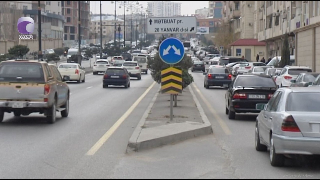 Bakıda bu yerlərdə quraşdırılan nişanlar sürücülərə təhlükə yaradır