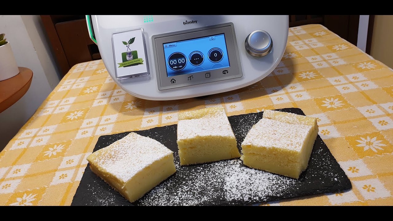 Quadrotti di ricotta ed arancia per bimby TM6 TM5 TM31