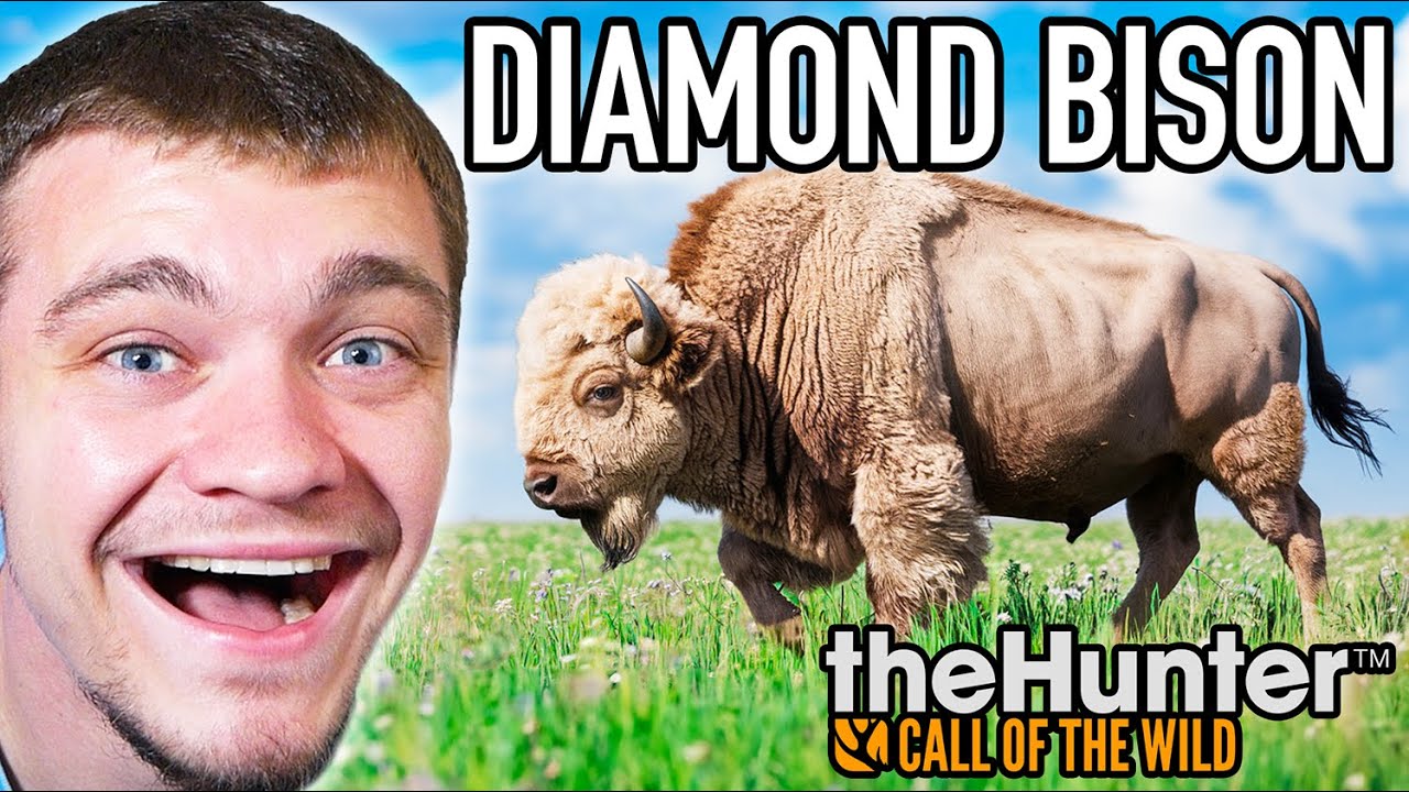 Hunting Down a RARE Diamond Bison!