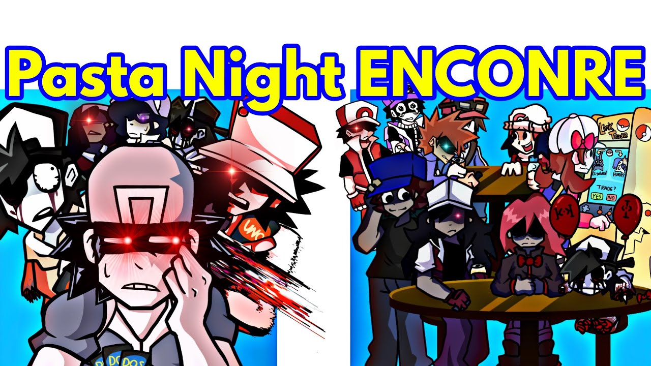 Friday Night Funkin' Hypno's Lullaby V2 Pasta Night Update / Pokemon (FNF Mod/Hard/Encore + Cover)