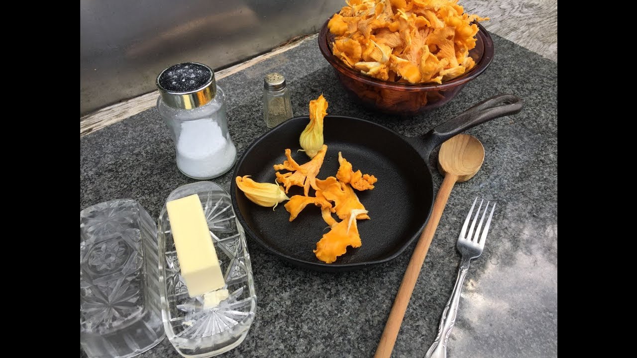 How to Cook, Prepare and Dehydrate Chanterelle Mushrooms!