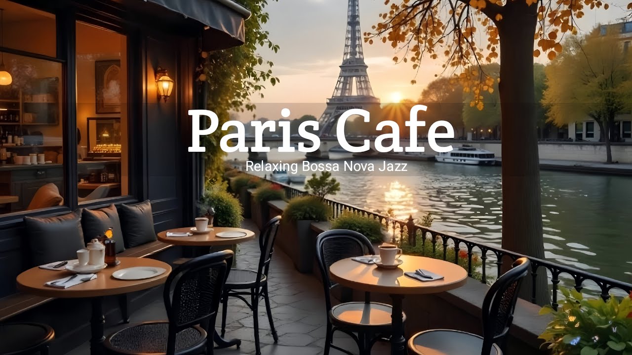 Elegant Morning Jazz on a Paris Balcony ☕ Relaxing Jazz Music & Gentle Bossa Nova for Focus, Calm🎼🎷