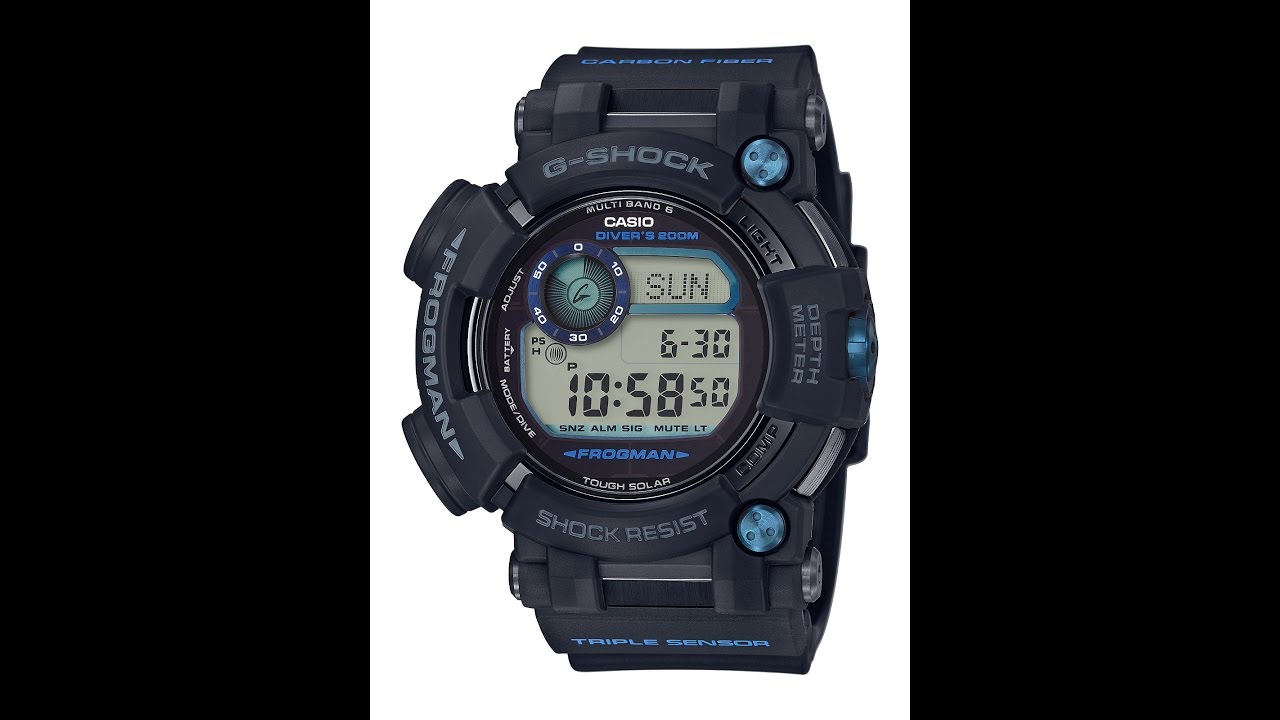 Распаковка и обзор часов Casio G-Shock GWF-D1000B-1ER [3445]