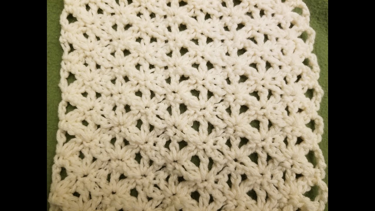 Geometric Lace Crochet Tutorial!