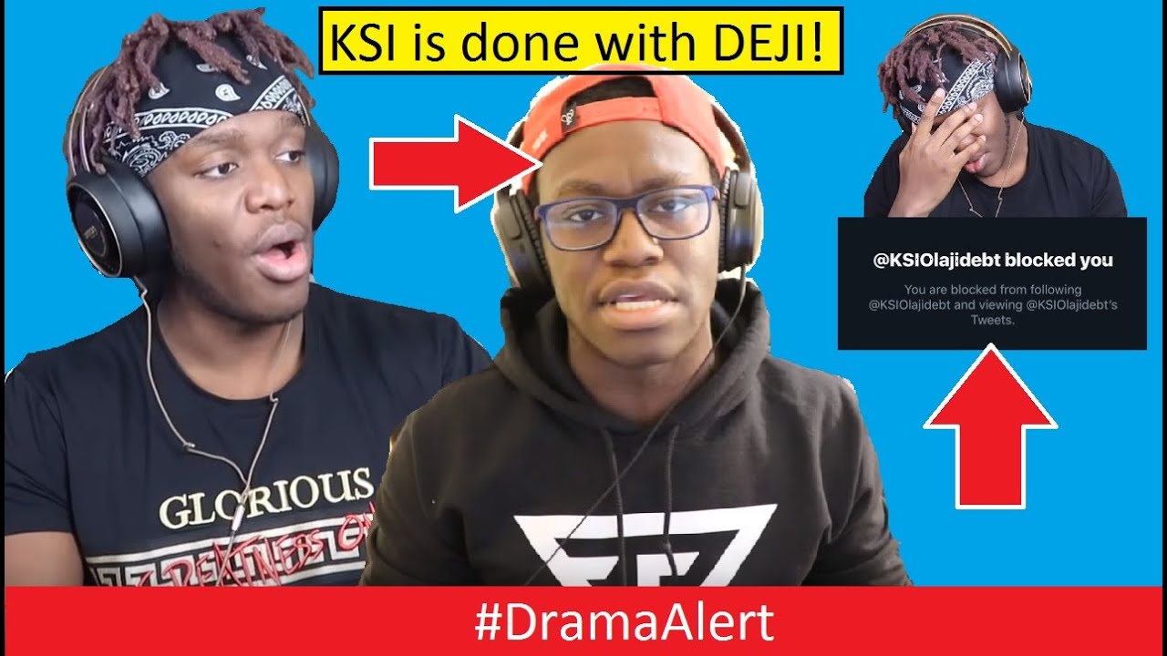 KSI kicked DEJI out of his LIFE! #DramaAlert EXPLANATION of KSI vs DEJI (FOOTAGE)