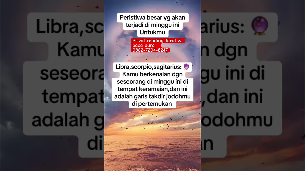 Ramalan minggu ini #ramalantarothariini #tarot #tarotreading