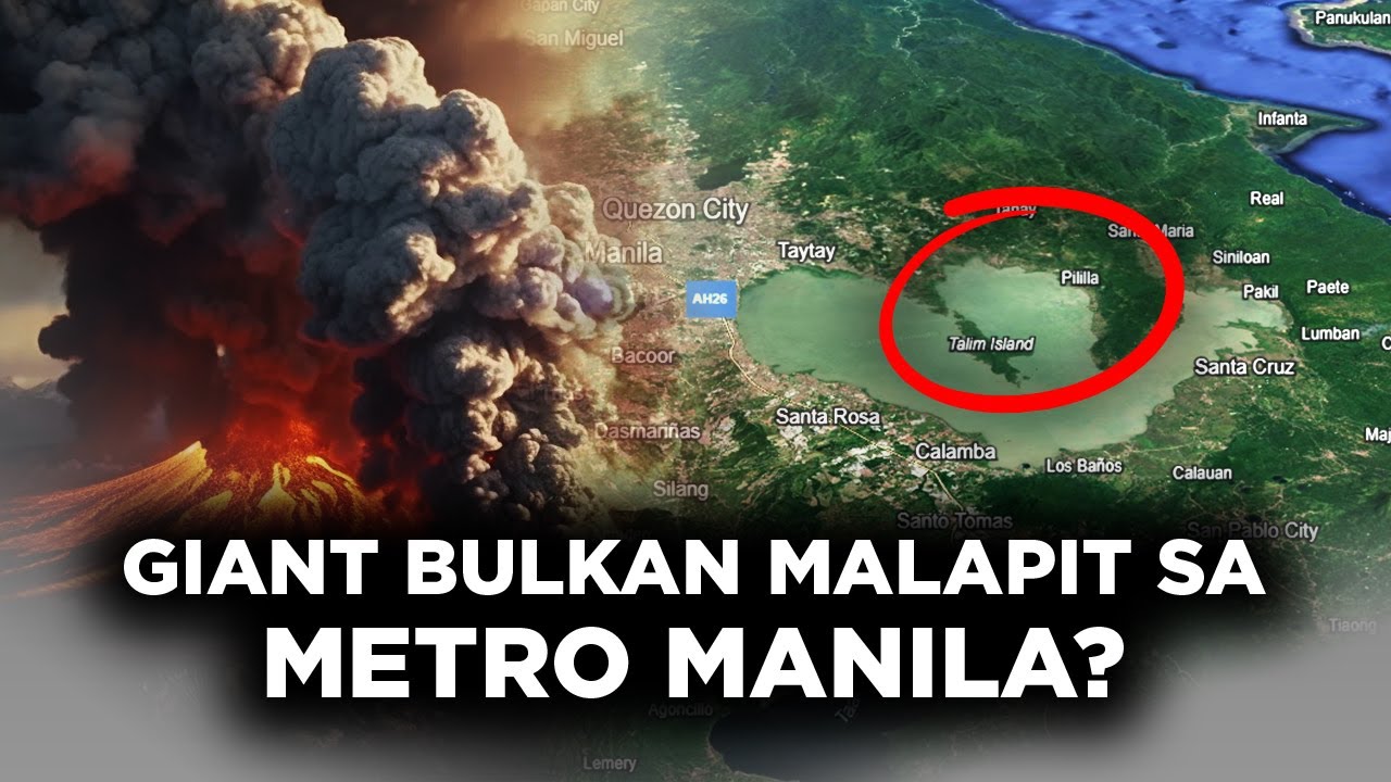 Natutulog na Higanteng Bulkan na kayang burahin ang buong Metro Manila.