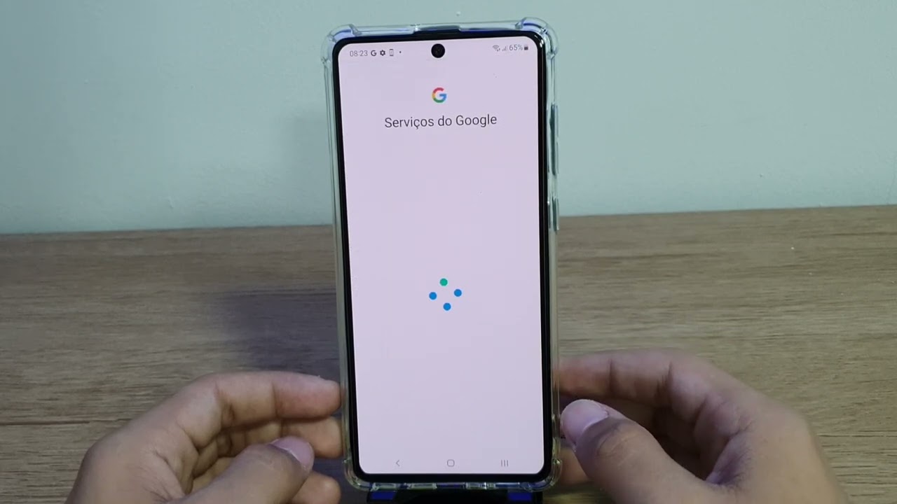 Como colocar uma conta Google no Samsung A71