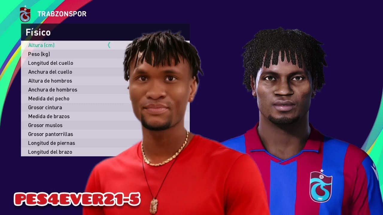 COMO CREAR A CHIBUIKE NWAIWU PES 21 |PES4EVER21-5|
