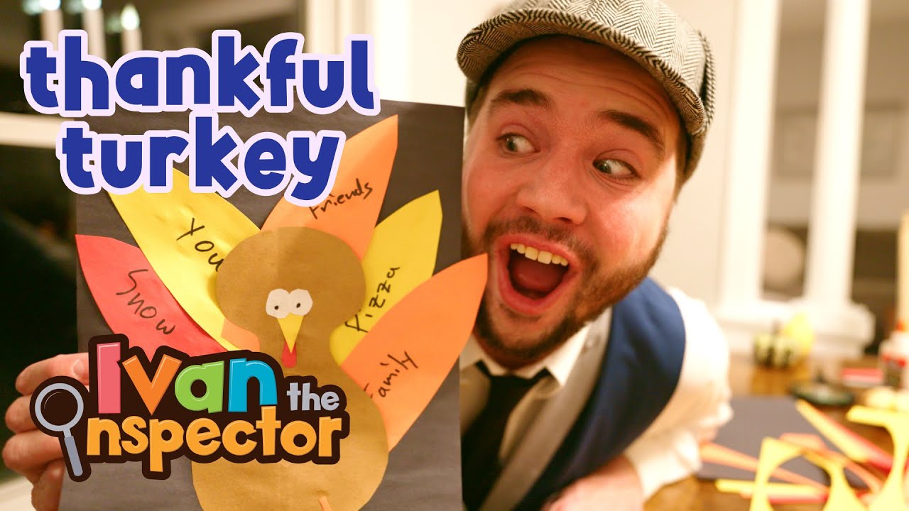 How To Make A Thankful Turkey | Fun and Educational Videos for Kids