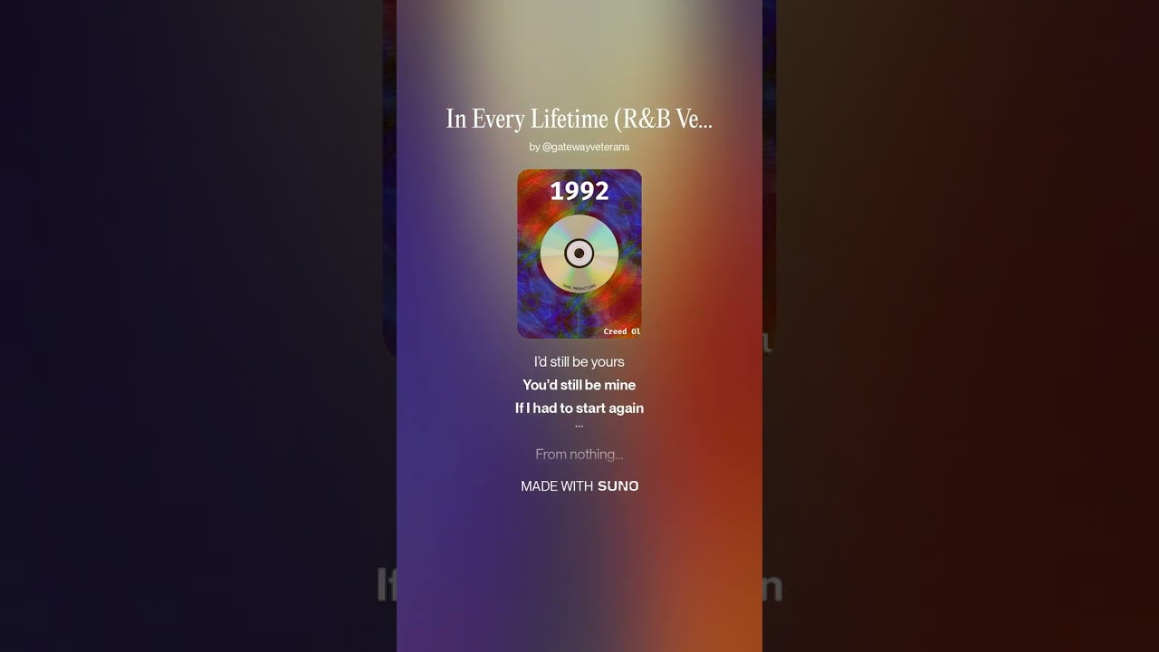 In Every Lifetime (R&B Version)