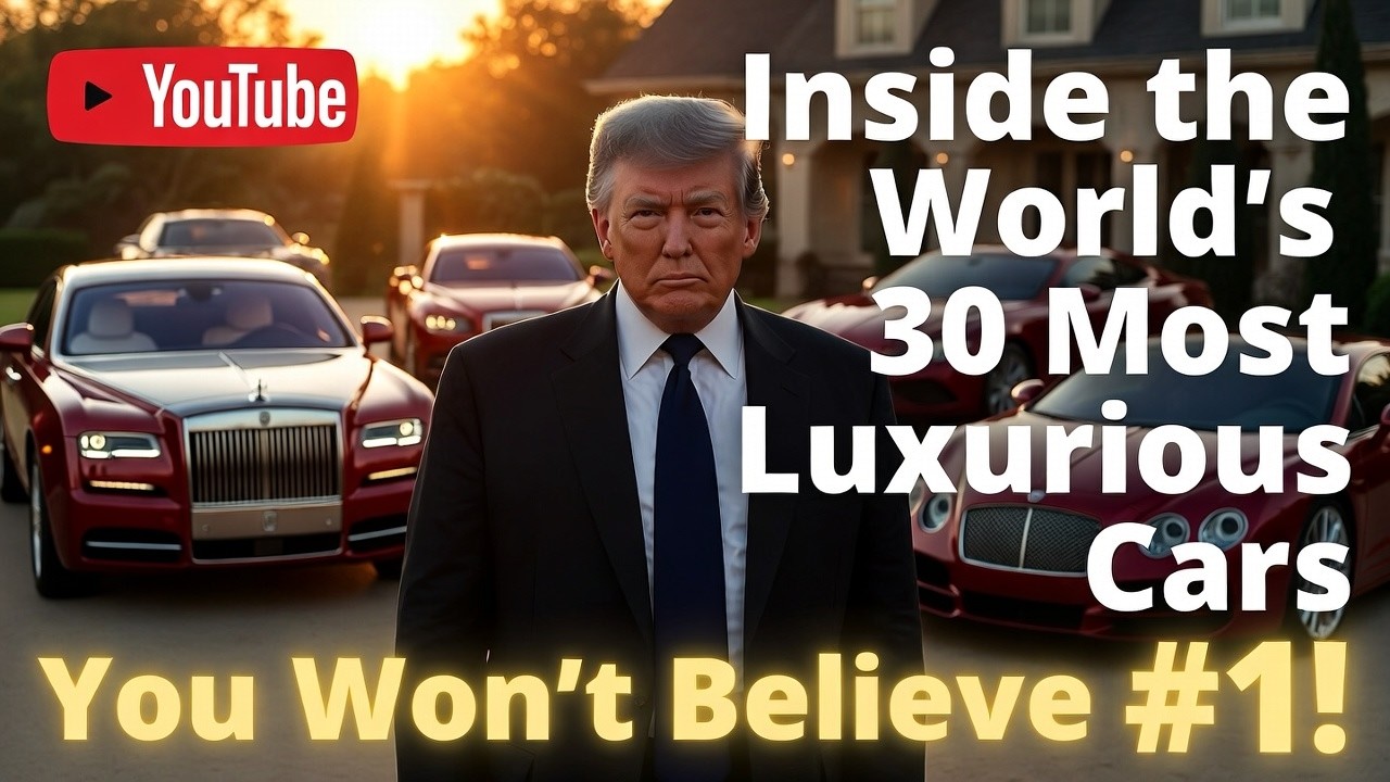 Inside the World’s 30 Most Luxurious Cars – You Won’t Believe #1!