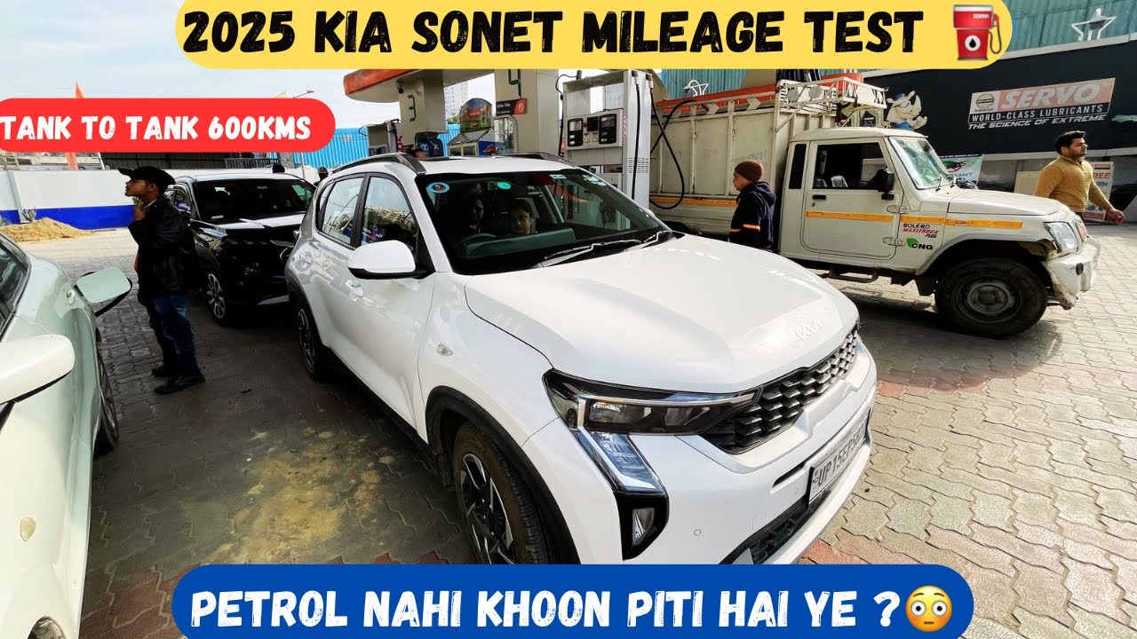 2026 Kia Sonet Mileage Test | Tank to Tank Mileage test | Kia Sonet 2026