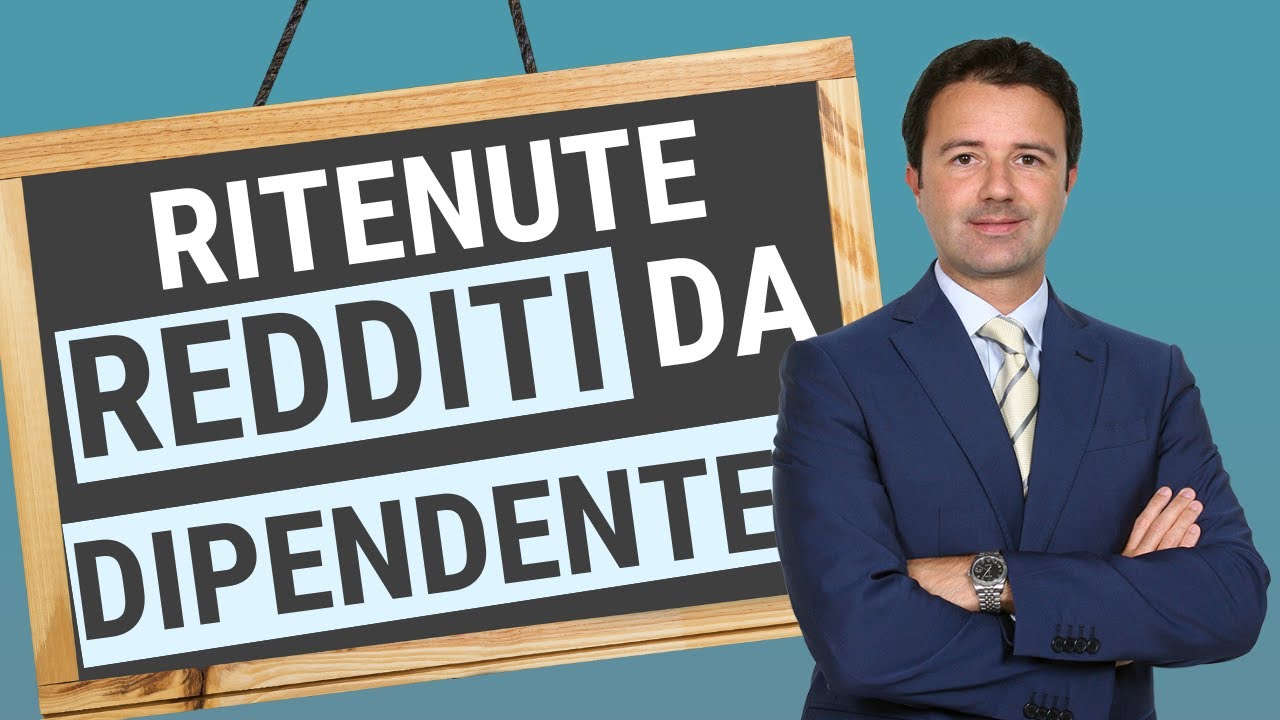 Ritenute sui redditi da lavoro dipendente: cosa sono?