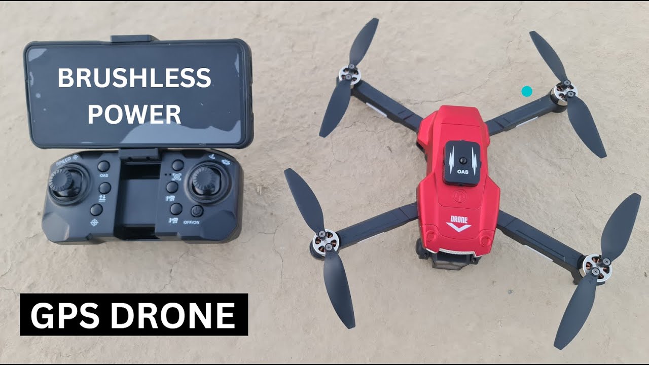 Best Brushless Dual Camera Foldable Drone With Wi-Fi App Control DRONE CAMERA