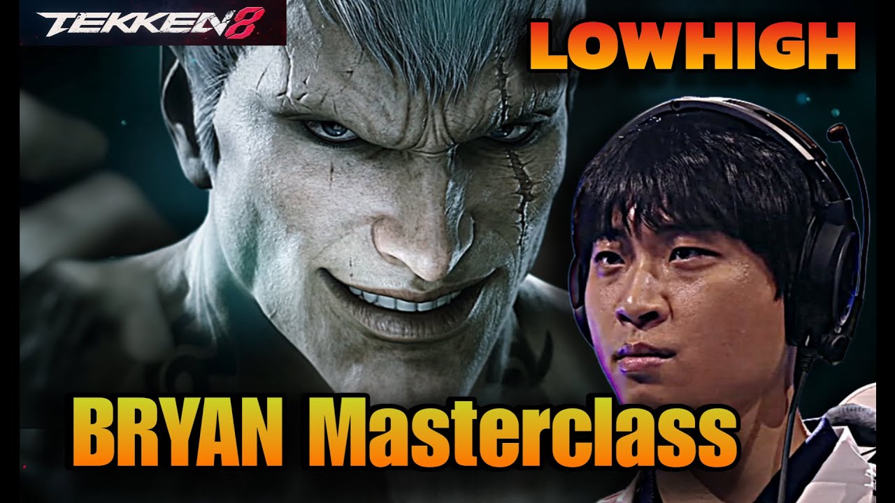 LOWHIGH's Bryan ANNIHILATES Everyone Online - Tekken 8 PRO Gameplay + Frame DATA