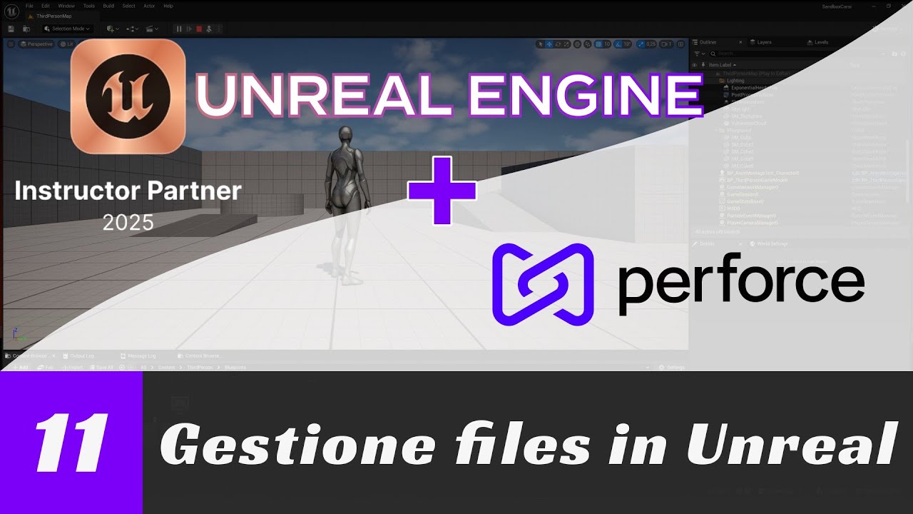 Unreal Engine & Perforce - 11 - Работа с файлами в Unreal Engine