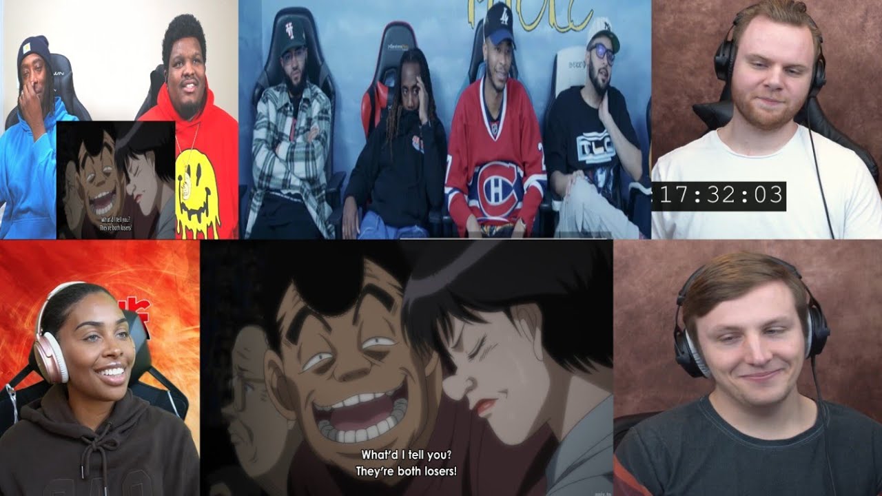 HAJIME NO IPPO EPISODE 3x6 REACTION MASHUP