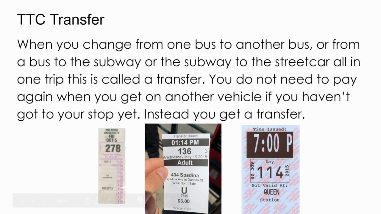 L8: TTC Transfers