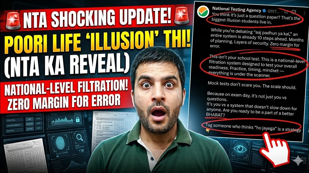 NEET 2026 Latest NTA Update 😱 | Shocking News for Aspirants! #neet #nta #neet2026 #neetexam 
