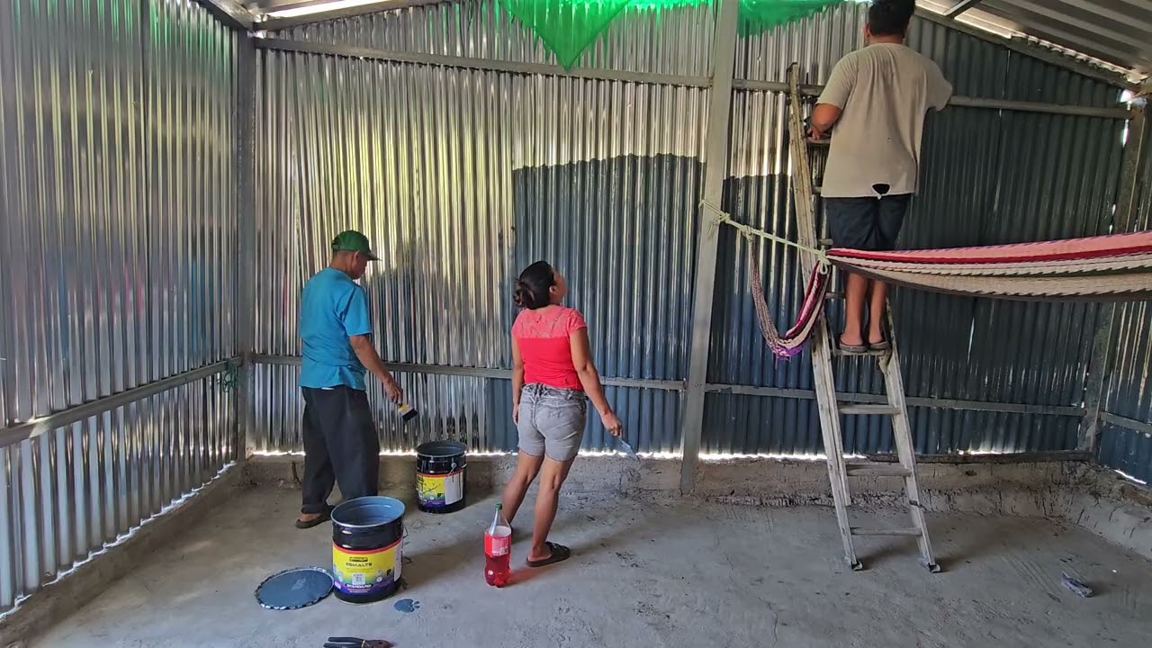 Excelente técnica para pintar rápido 👏🇺🇲 #construction #painting #skills #usa #elsalvador