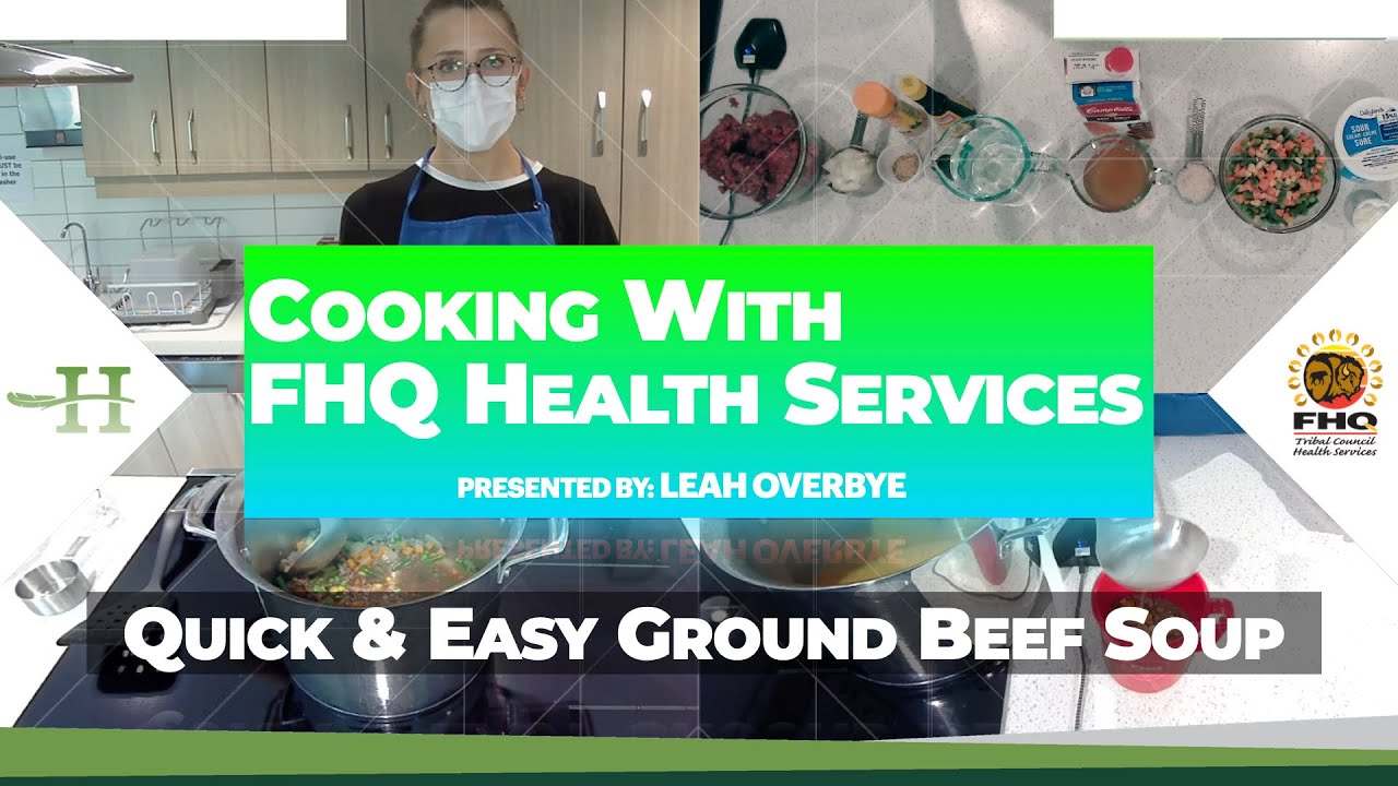 Cooking with FHQ Health | Quick and Easy Ground Beef Soup
