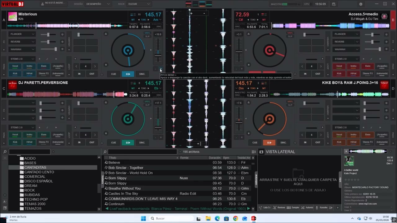 DJ GUSTAVO CBRS.ESIÓN REMEMBER:5-03-2025.MÚSICA ELECTRONICA