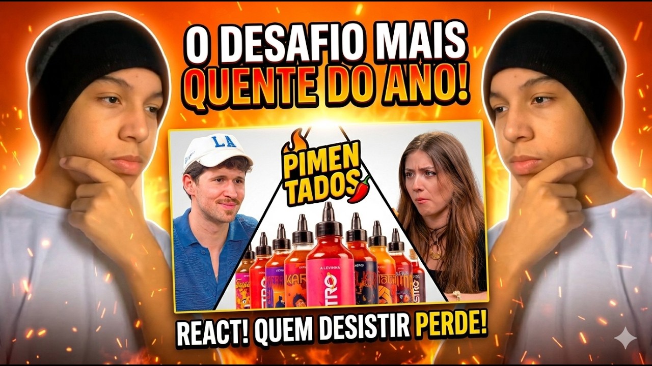 sophia espanha provando as PIMENTAS mais ardidas do mundo ‪@Pimentados  react PL_frit #twitch